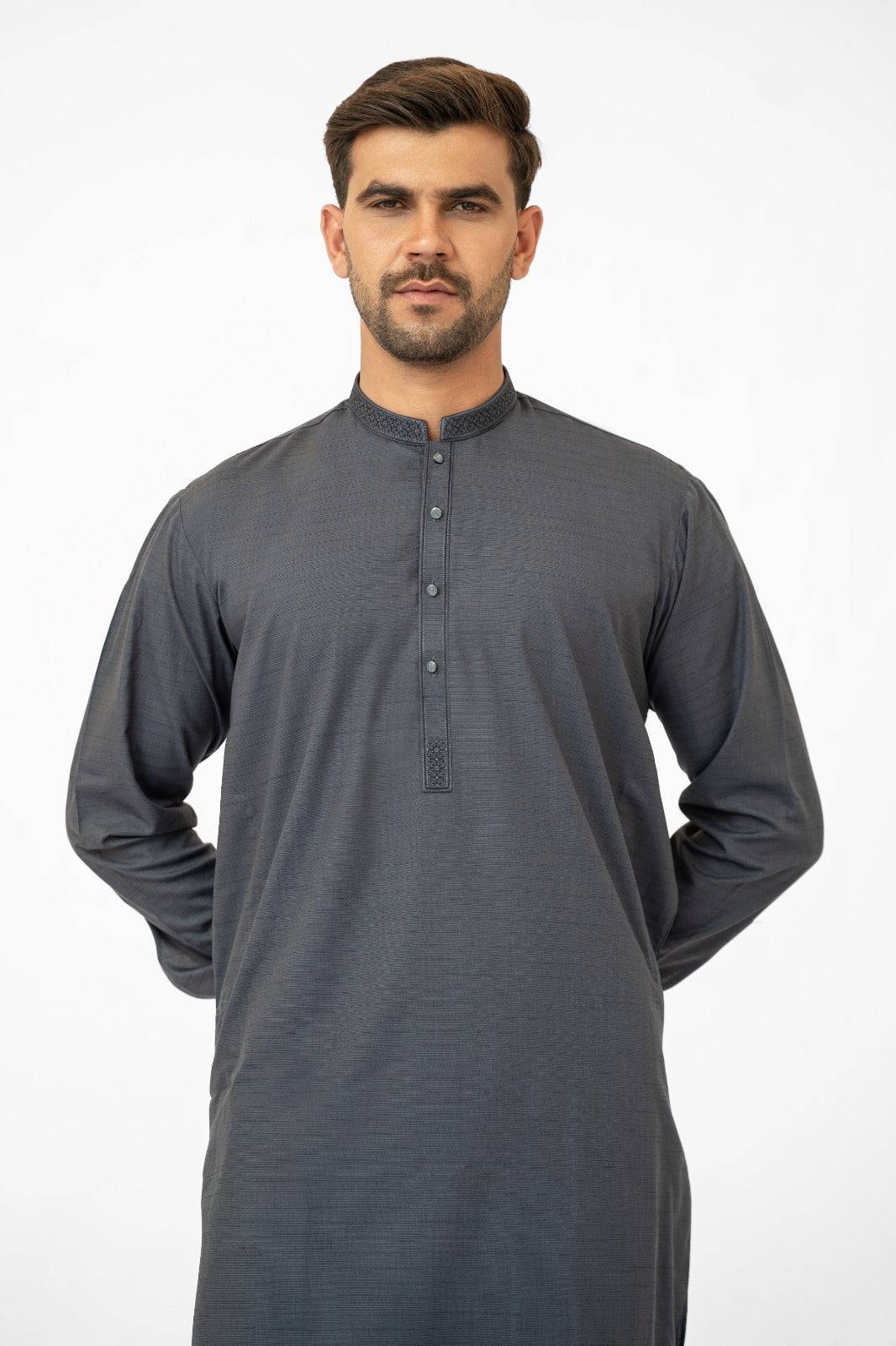 Storm Grey Kurta Shalwar