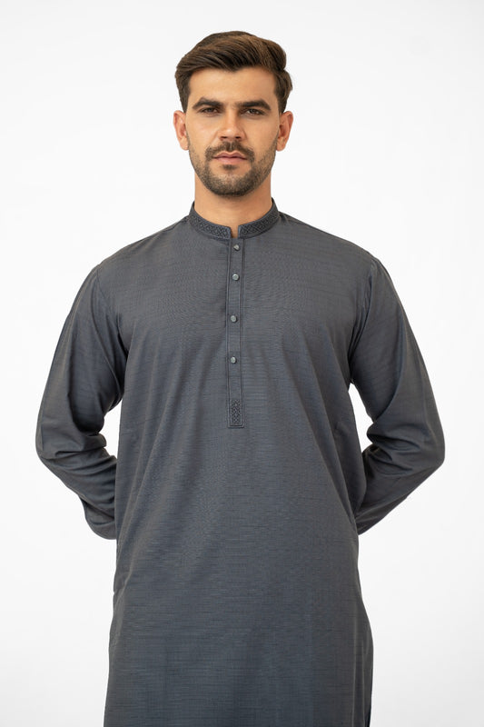 Storm Grey Kurta Shalwar