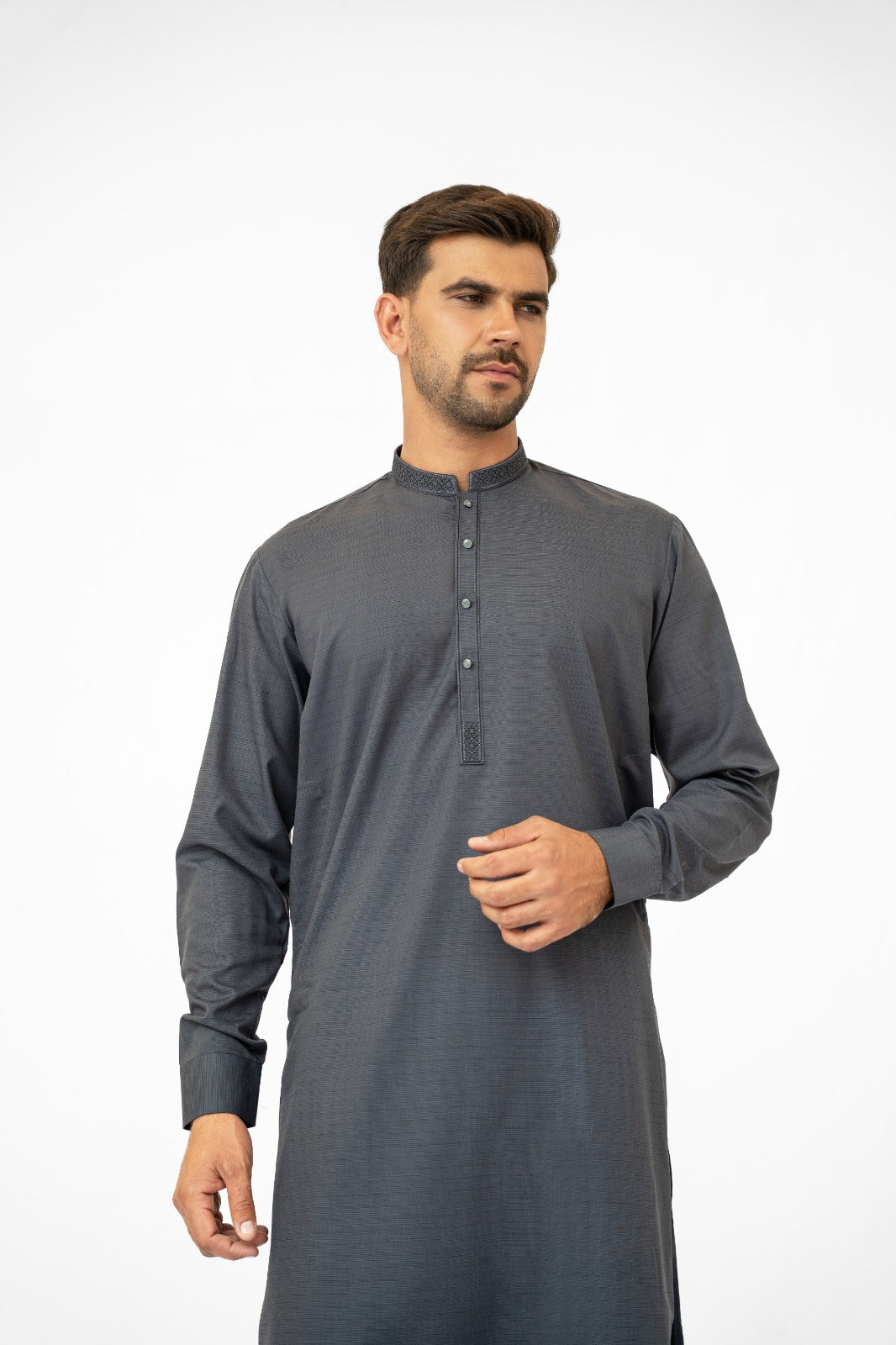 Storm Grey Kurta Shalwar