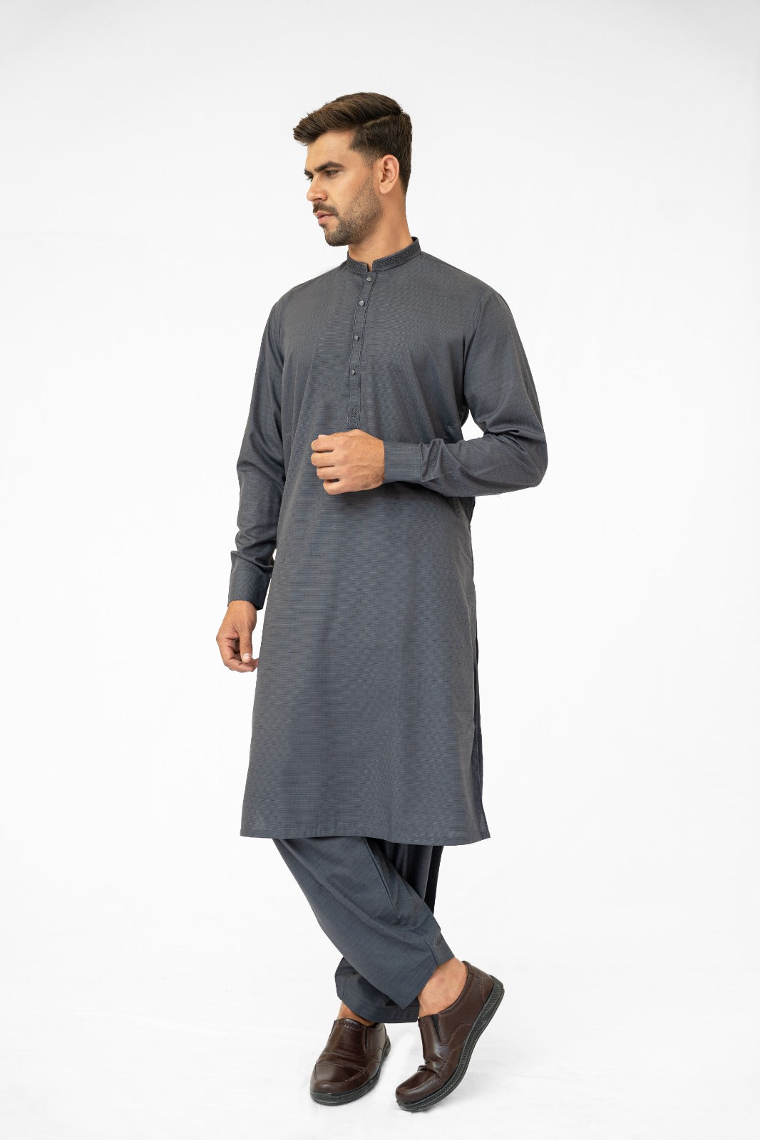 Storm Grey Kurta Shalwar