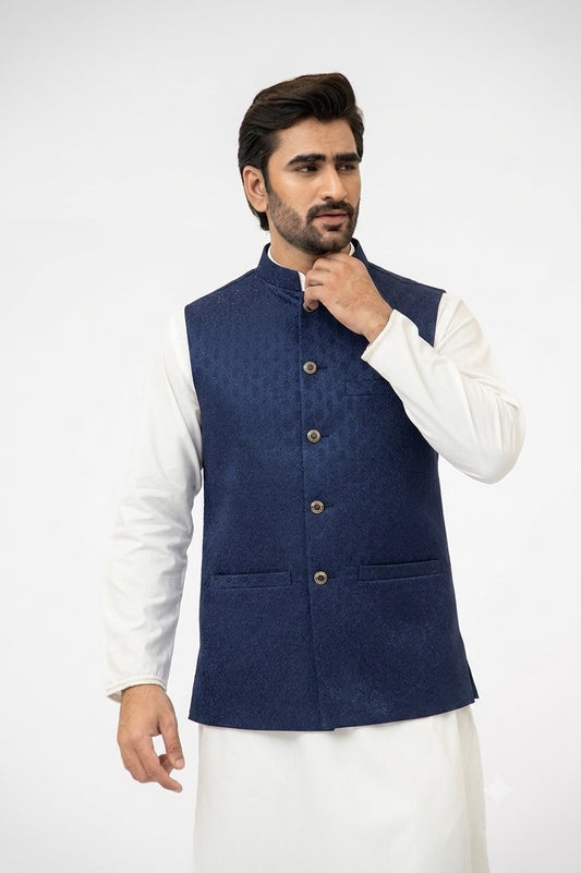 Dark Blue Waistcoat