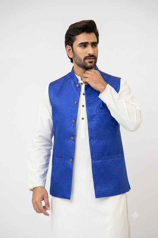 Royal Blue Waistcoat
