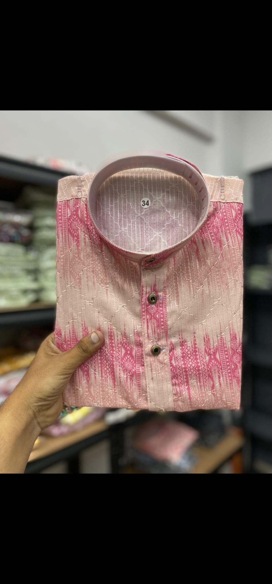Blush Ripple Kurta