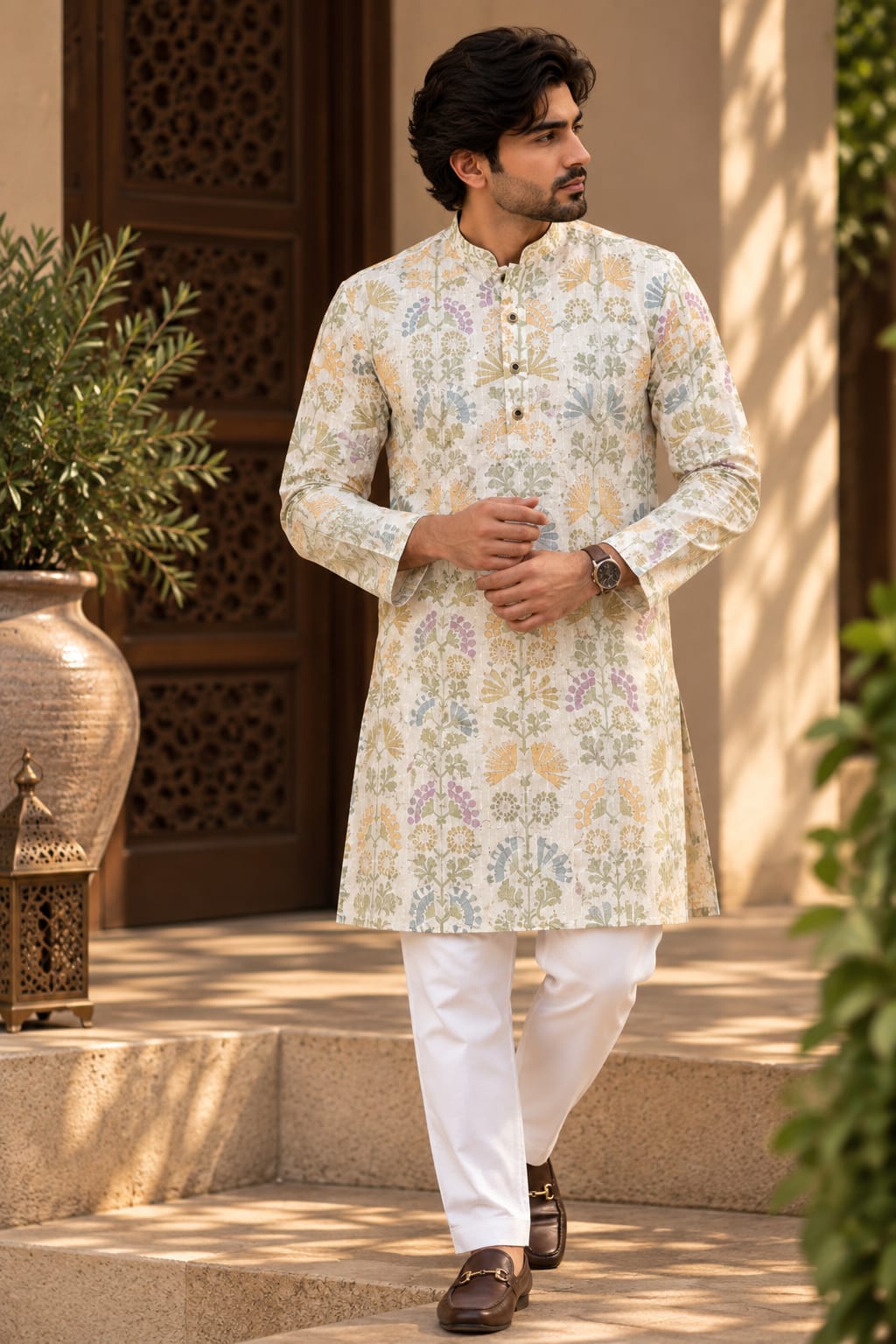 Ivory Garden Kurta