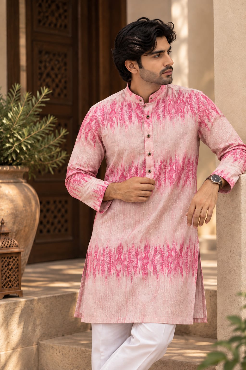 Blush Ripple Kurta