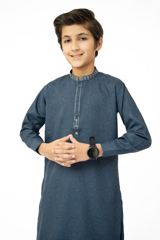 Blue Boys Kurta Pajama
